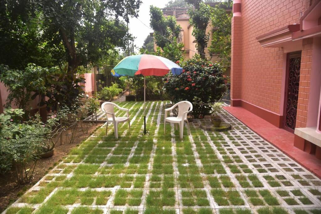 Abode Of Peace Villa Bolpur Exteriör bild